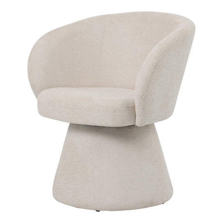 PTMD | Hermes Draaistoel | Cream - Pole to Pole - Woonboutique