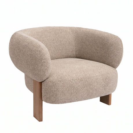 PTMD | Nomy Fauteuil | Taupe - PTMD - Woonboutique