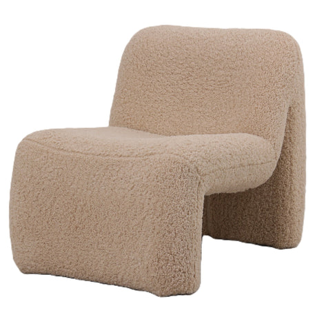 PTMD | Oslo Fauteuil | Teddy Beige - PTMD - Woonboutique