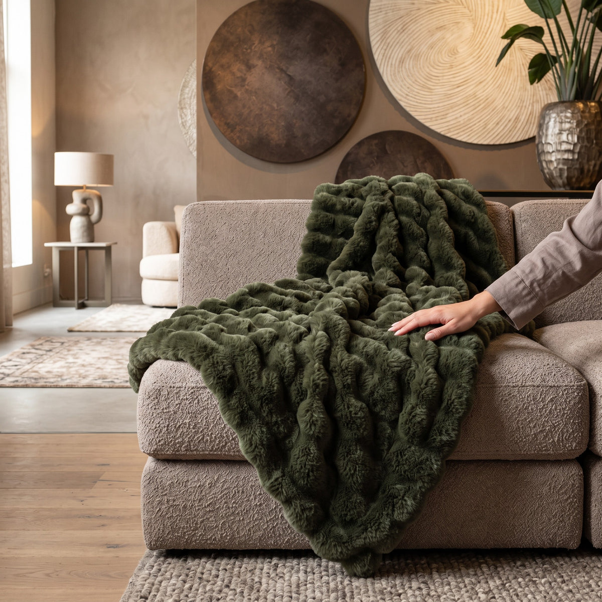 PTMD | Dunae Plaid Mosgroen L