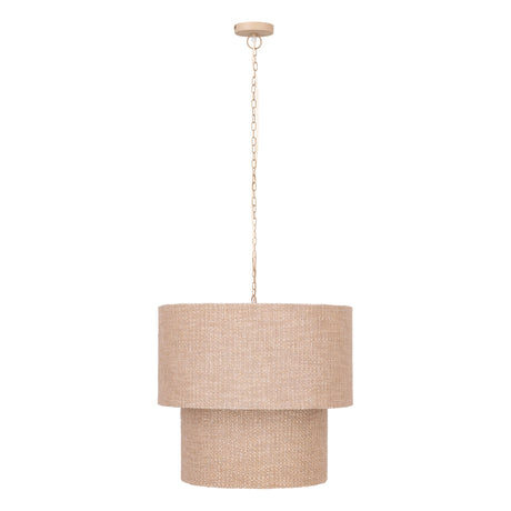 PTMD | Devi Hanglamp Taupe Linnen - PTMD - Woonboutique