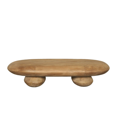 PTMD | Kedan Salontafel | Lichtbruin Mangohout Ovaal - PTMD - Woonboutique