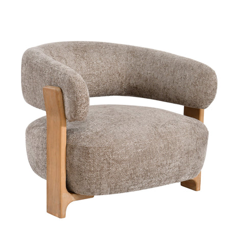 PTMD | Mire Fauteuil | Taupe - PTMD - Woonboutique