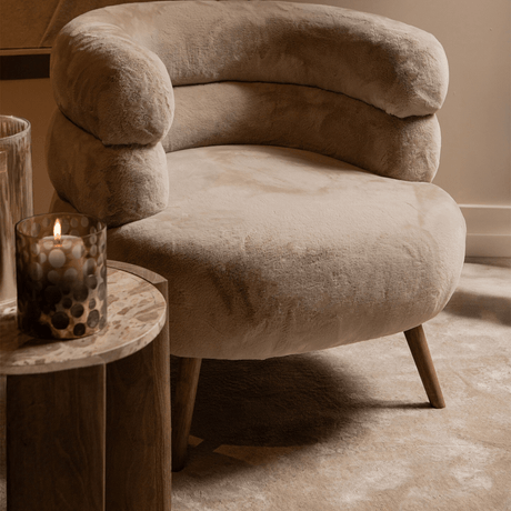 PTMD | Nelly Fauteuil | Beige - PTMD - Woonboutique
