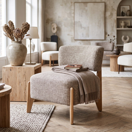 PTMD | Vale Fauteuil | Taupe - PTMD - Woonboutique